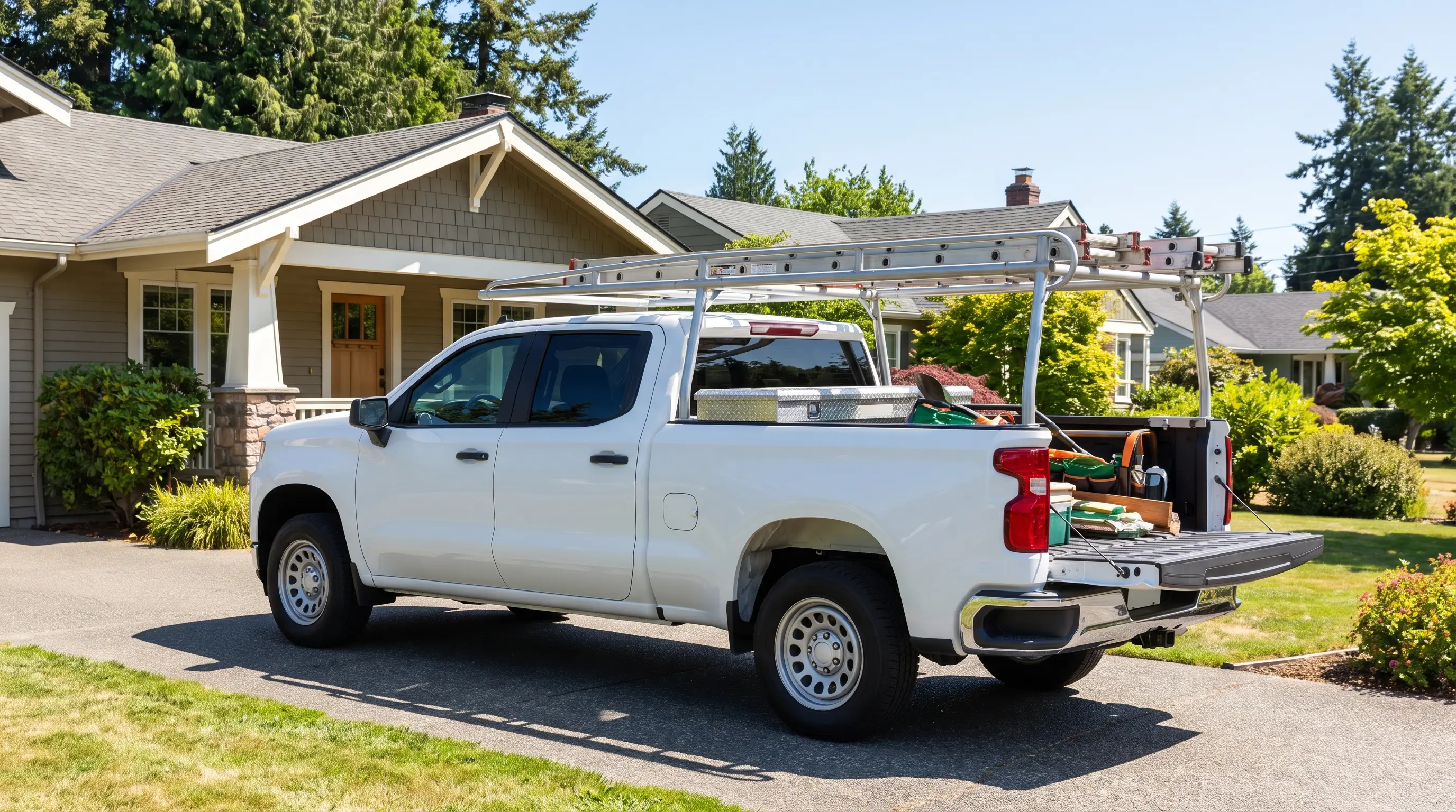 Skyve service truck